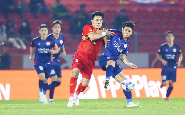 CAHN hòa trận thứ 2 liên tiếp, yên vị xếp thứ 7 tại V-League