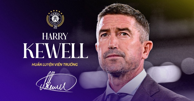 CHÍNH THỨC! Harry Kewell dẫn dắt CLB Hà Nội