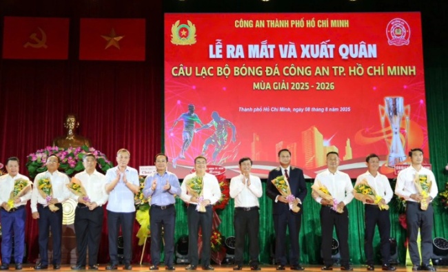 Chủ tịch Nguyễn Văn Được kỳ vọng CLB Công an TP.HCM vươn tầm khu vực