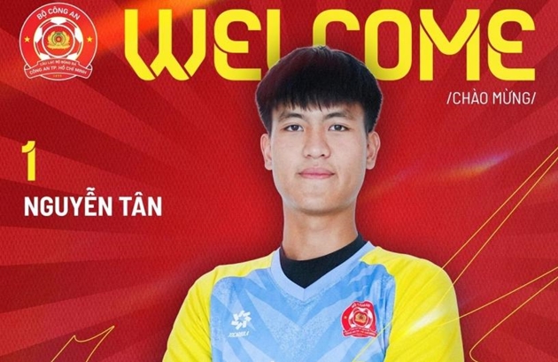 Công An TP.HCM chiêu mộ thủ môn Nguyễn Tân