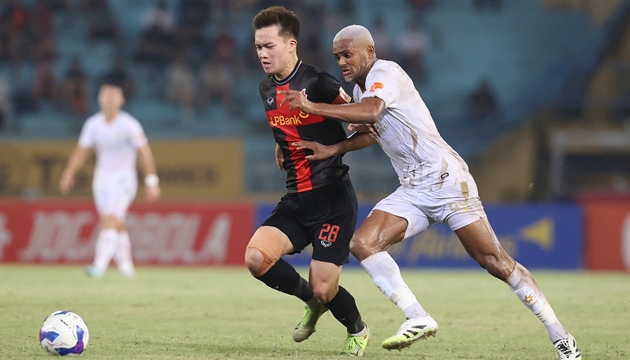 Dấu ấn Hoàng Đức nhấn chìm Hà Nội FC tại Hàng Đẫy