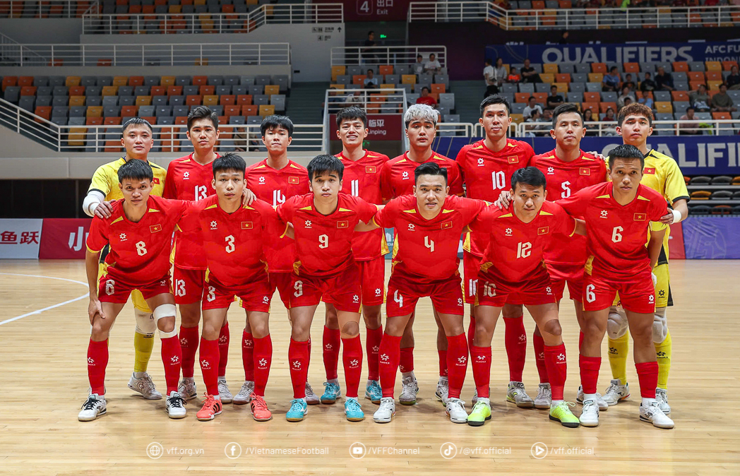 Đội tuyển Futsal Việt Nam tăng 6 bậc, vào Top 20 thế giới trên bảng xếp hạng FIFA
