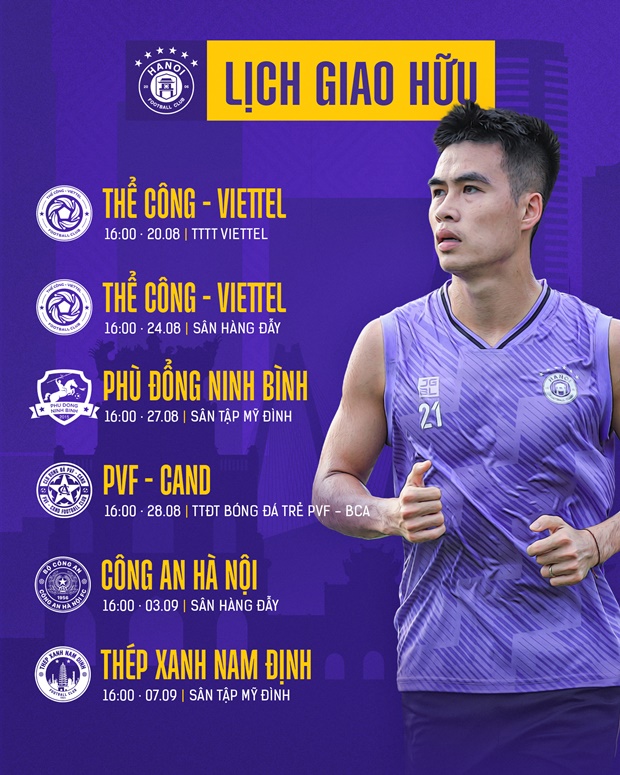 Hà Nội FC đụng nhiều ‘thứ dữ’ trước thềm V-League