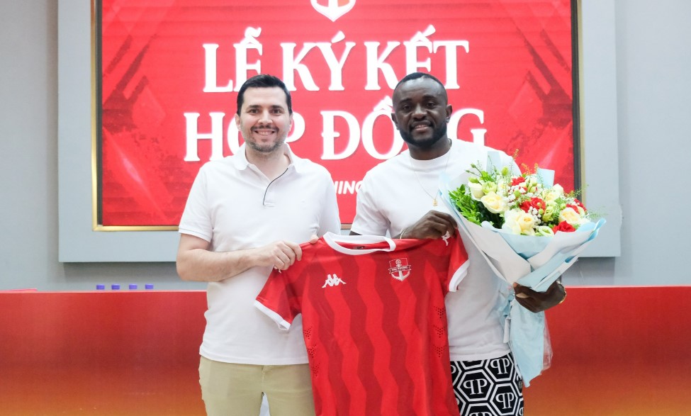 Hải Phòng chiêu mộ thành công Joel Tagueu, thay thế Lucao