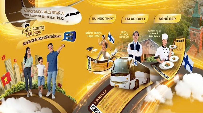 Hành trình từ Việt Nam đến Phần Lan