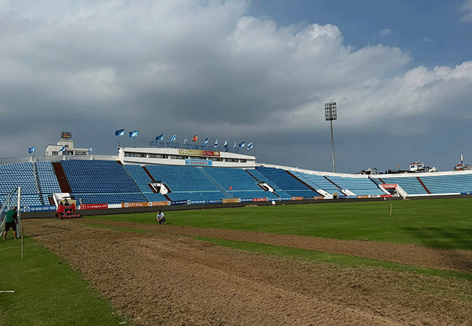 Ninh Bình, Nam Định đồng loạt nâng cấp sân trước mùa V-League 2025/26