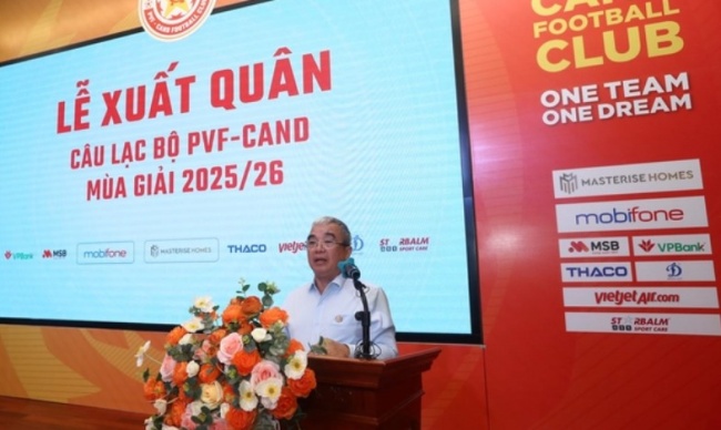 PVF-CAND xuất quân, quyết tâm tạo dấu ấn tại V-League 2025/26