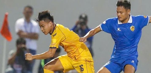 Quảng Nam 1-1 Sông Lam Nghệ An: Thế trận giằng co; Căng thẳng cuộc đua trụ hạng