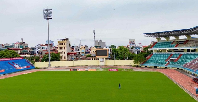 Sân Ninh Bình nâng cấp toàn diện, chờ ngày trở lại V.League
