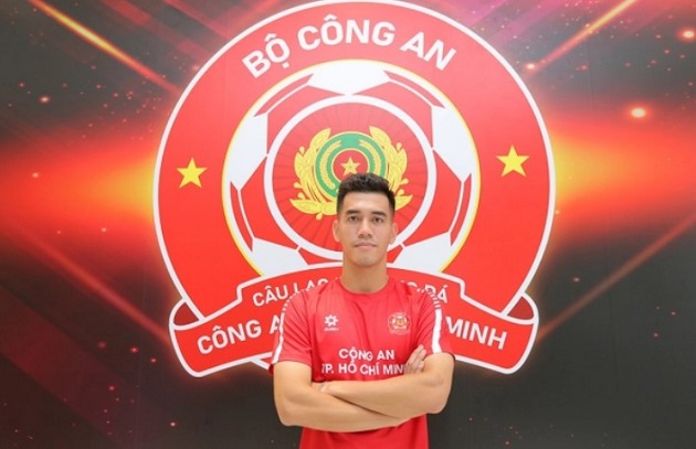 Tân binh Tiến Linh đặt mục tiêu lớn với Công an TP.HCM