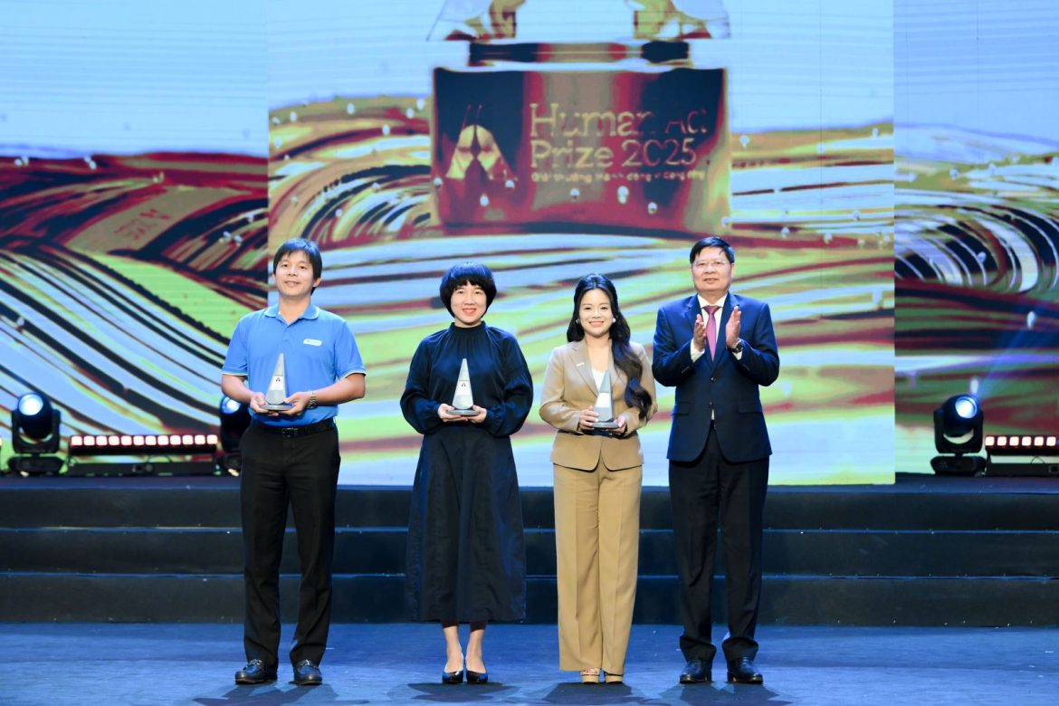 Tập đoàn GELEX đạt giải ‘Dự án kịp thời’ tại Human Act Prize 2025