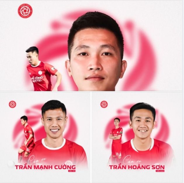 Thể Công Viettel cùng lúc chia tay 3 cầu thủ