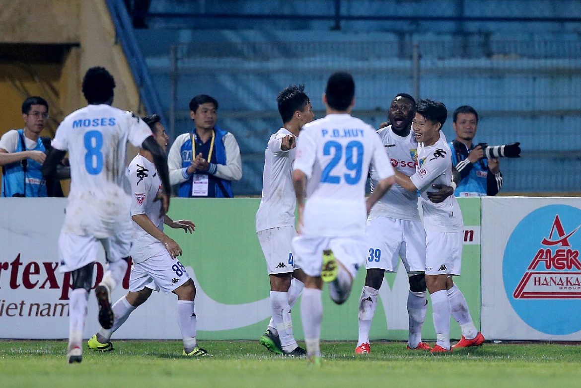 7 chân sút nội dẫn đầu danh sách vua phá lưới V-League 2017