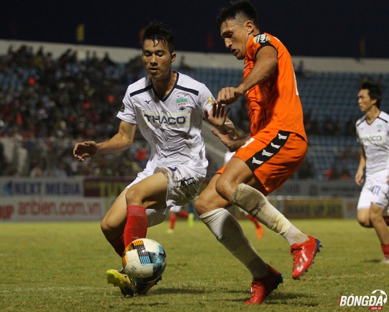 Bại trận trước đối thủ kỵ rơ Đà Nẵng, HAGL quay trở lại mặt đất