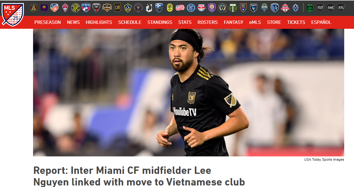 Báo Mỹ: CLB TP.HCM đang chèo kéo 1 tiền vệ xuất sắc bậc nhất MLS