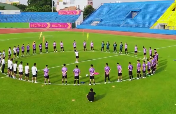 Becamex TP HCM gửi lời tri ân xúc động đến Tiến Linh