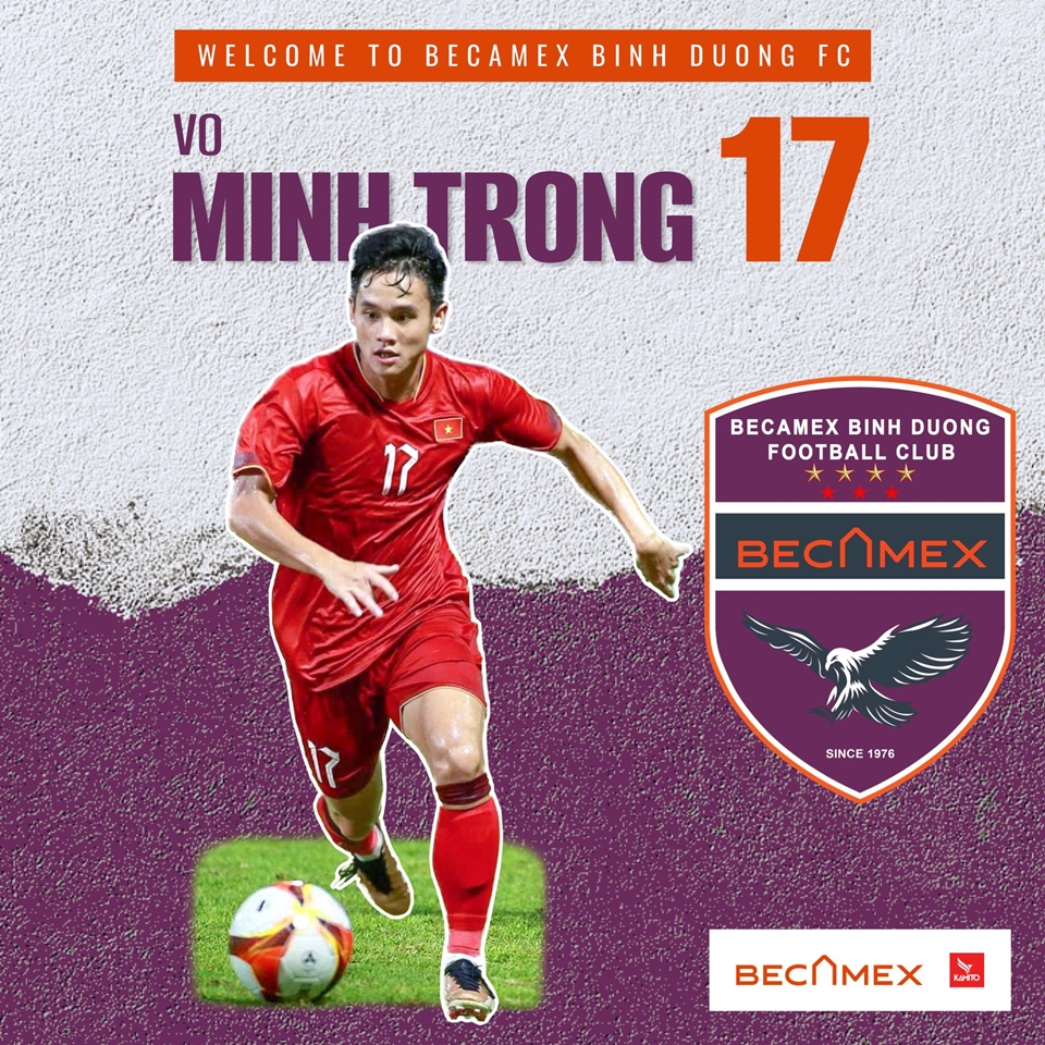 Bình Dương đón cùng lúc 2 tân binh chất lượng