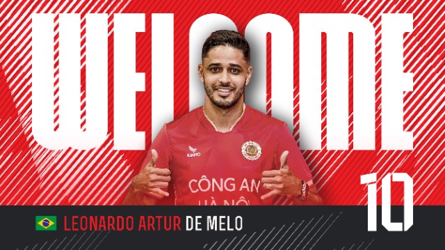 CAHN chính thức công bố bản hợp đồng Leo Artur từ Bình Định, khoác áo số 10