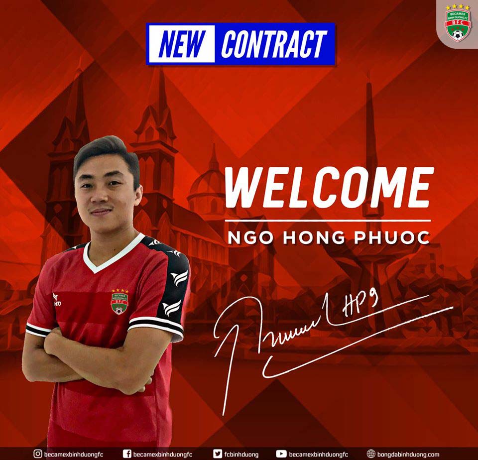 CHÍNH THỨC: Ngô Hồng Phước chia tay An Giang, cập bến B.Bình Dương