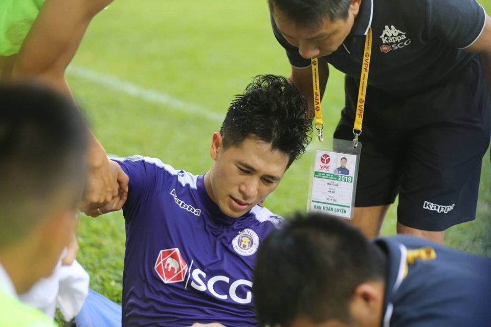 CHÍNH THỨC: Tuyển thủ Đình Trọng chấn thương nặng, nghỉ hết V-League 2019
