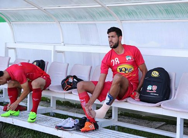 Chưa kịp thi đấu cho HAGL, Motta dính nghi án chấn thương nặng