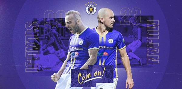 CLB Hà Nội chia tay hai ngoại binh châu Âu