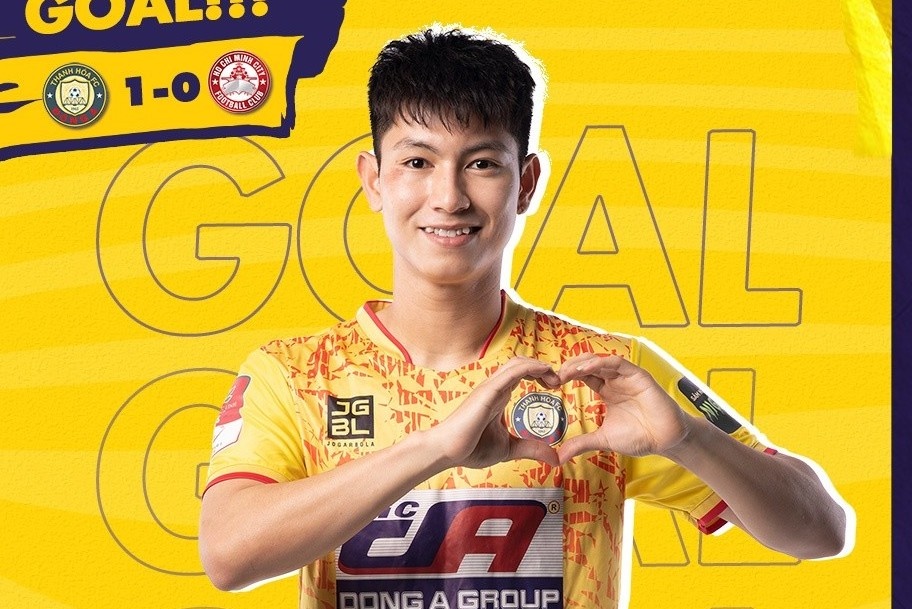 CLB Thanh Hóa chiếm ngôi đầu V-League sau trận đấu có 8 bàn thắng