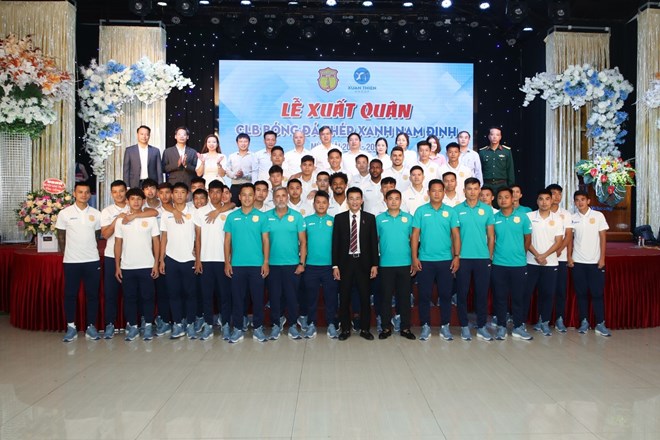 Có Văn Toàn, Nam Định công bố tham vọng tại V-League
