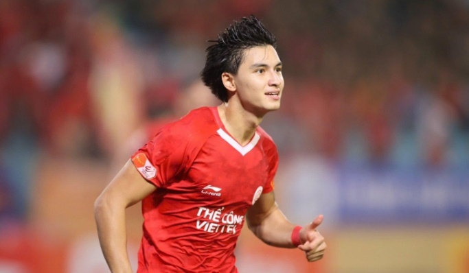 Damian Vũ Thanh An ghi điểm với HLV Kim Sang Sik