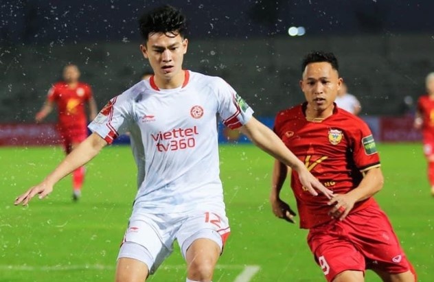 Dàn tuyển thủ ở CLB Viettel bất lực trước Hà Tĩnh