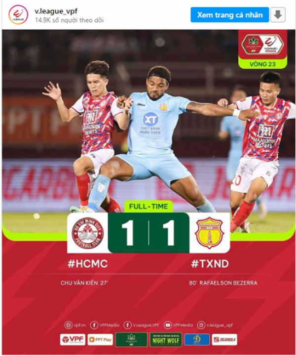 Đội dẫn đầu V-League nhận cảnh báo từ AFC