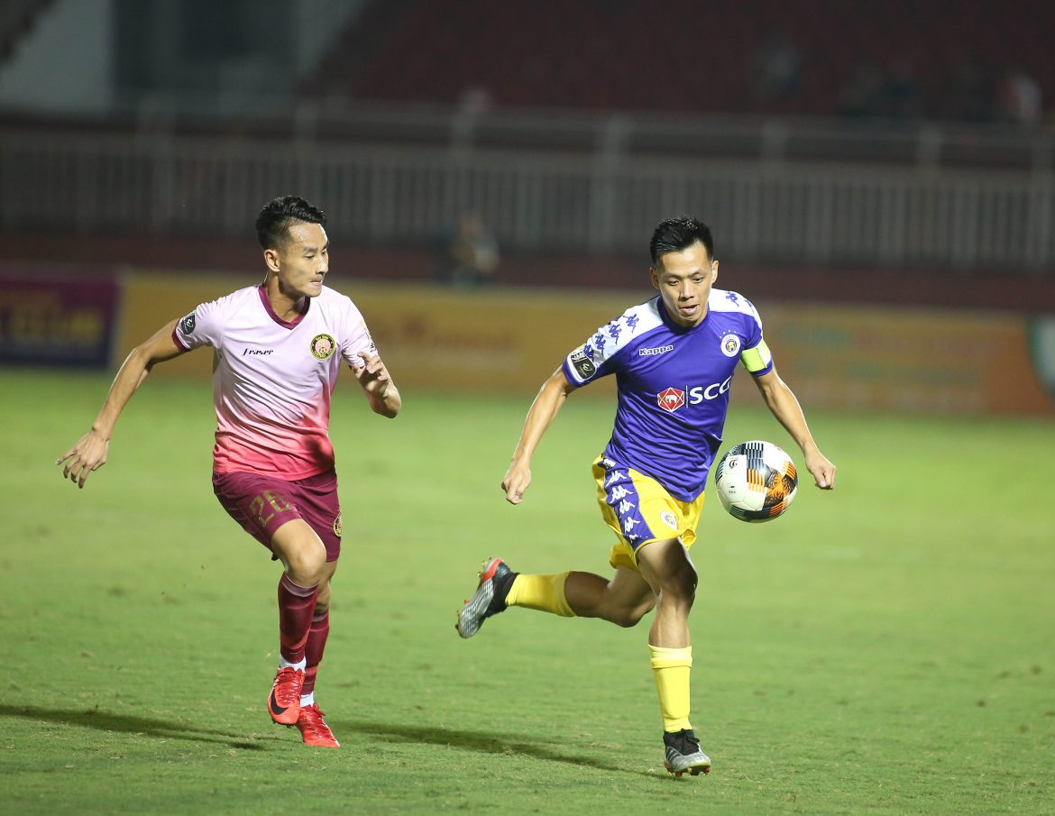 Đội trưởng Văn Quyết rực sáng, Hà Nội FC vùi dập “người anh em” Sài Gòn 4-1