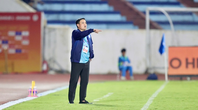 HLV Nguyễn Trung Kiên hài lòng dù Nam Định chưa thắng