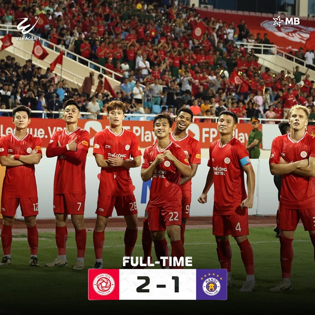 HLV Thể Công Viettel nói rõ lý do để Hoàng Đức dự bị