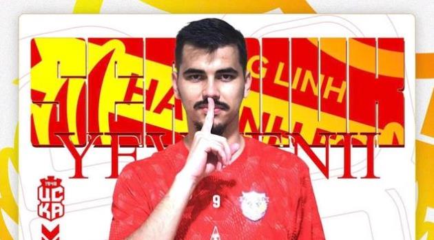 Hồng Lĩnh Hà Tĩnh chiêu mộ Serdyuk – chân sút từng dự Conference League