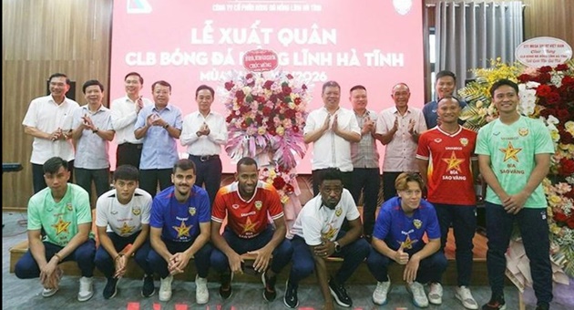 Hồng Lĩnh Hà Tĩnh xuất quân, đặt mục tiêu top 4 V.League mùa giải mới