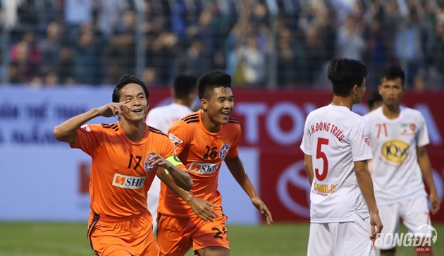 Kết quả đấu sớm vòng 1 V-League 2017: Nhà bầu Hiển hưởng trọn niềm vui
