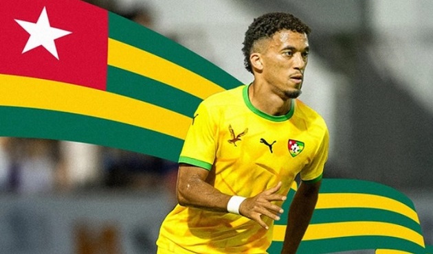 Ngoại binh Đà Nẵng được triệu tập lên tuyển Togo dự vòng loại World Cup