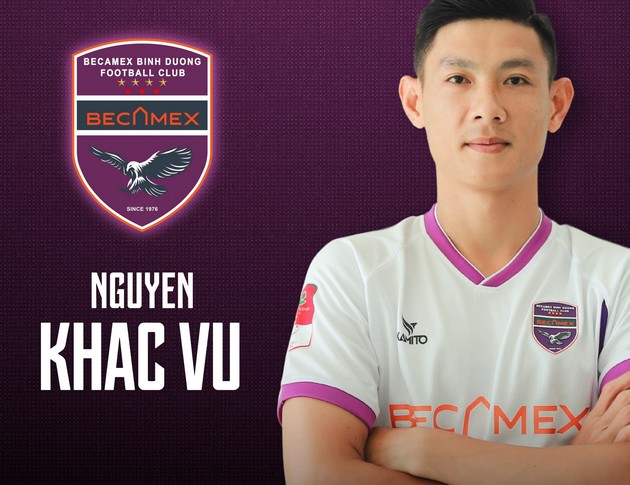 Nguyễn Khắc Vũ chia tay Long An, cập bến Bình Dương