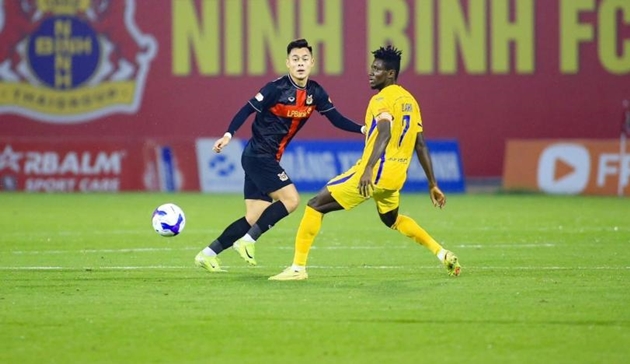 Ninh Bình mất trụ cột trước trận gặp Công an TP.HCM