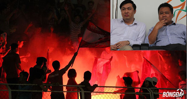 Pháo sáng vẫn cháy trận có Tổng giám đốc – Trưởng BTC giải dự khán