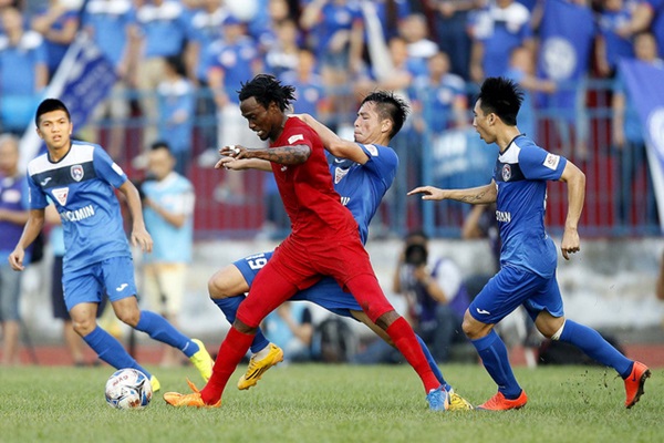 Rượt đuổi gay cấn, Hải Phòng buộc Than Quảng Ninh chia điểm trên sân nhà