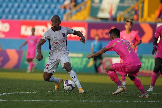 Sài Gòn FC tiếp tục dưới đáy bảng xếp hạng V-League 2022