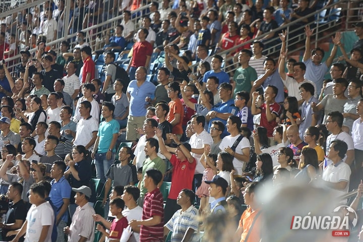 Sau 7 năm, sân Thống Nhất mới lại chứng kiến trận cầu hay nhất V-League