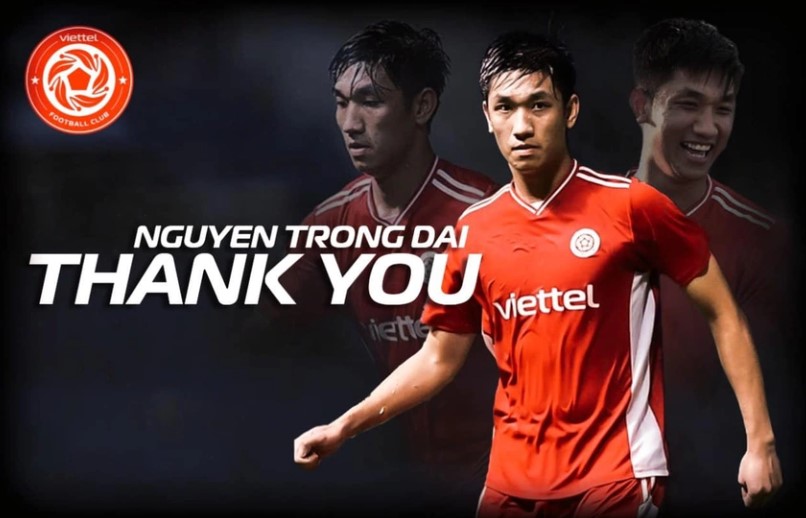 Trọng Đại chia tay CLB Viettel