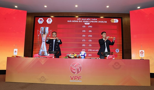 Vòng 1 V.League 2025/26: Tâm điểm Công an TP.HCM đụng Hà Nội, derby thủ đô hấp dẫn