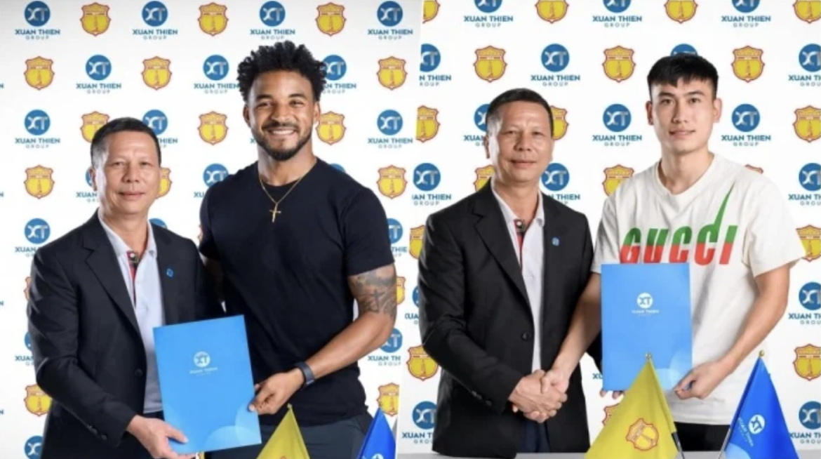 Vua phá lưới V-League 2023 cập bến Nam Định